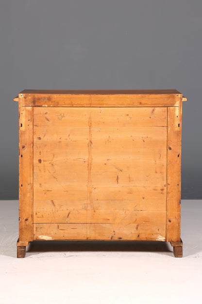 Wunderschöner Gründerzeit Schrank Louis Philippe Nussbaum Kommode um 1880