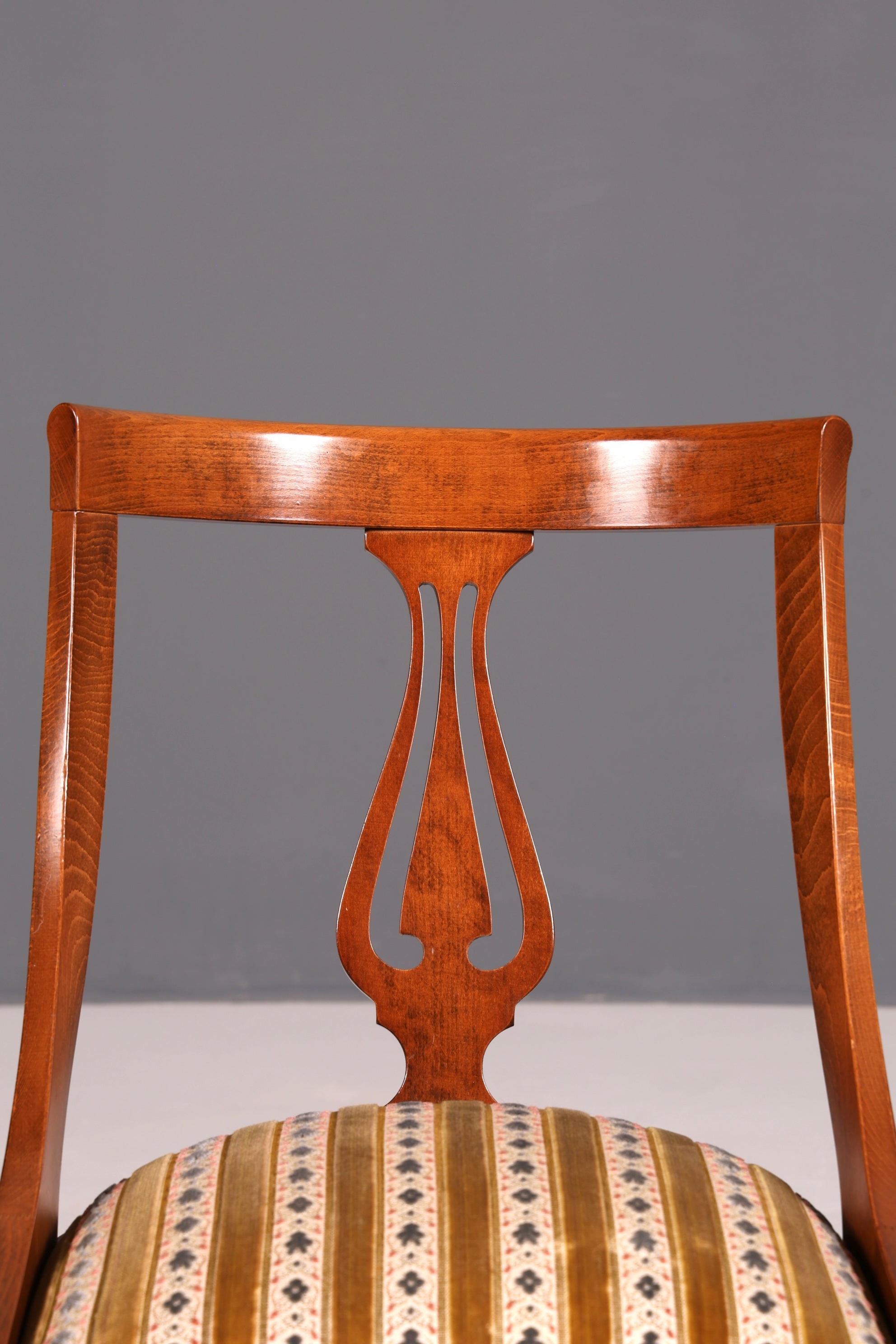 4x Edle Englische Stühle Englisch Dining Chairs Antik 60er Jahre Regency Küchenstühle Stuhlset