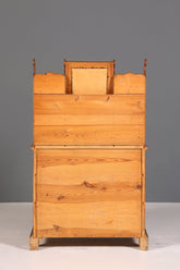 Wunderschöne Gründerzeit Kommode Antik Louis Philippe Sideboard mit Spiegel Flurkommode