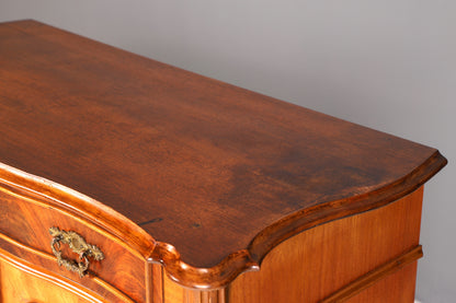 G322 Finish Edler Gründerzeit Vitrine um 1880 Schrank Antik Jugendstil Nussbaum Bücherregal (Kopie)