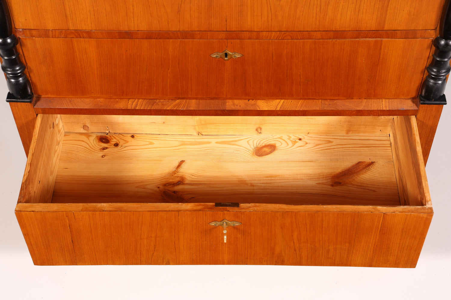 Wunderschöner Original Biedermeier Sekretär um 1860 Englisch Kommode Antik Bürokommode