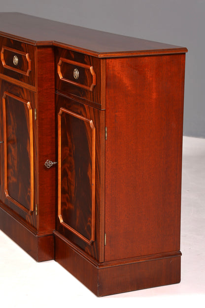 G326 Finish Wunderschönes Englisches Sideboard Mahagoni Schrank Antik 60s Buffetschrank Kommode (Kopie)