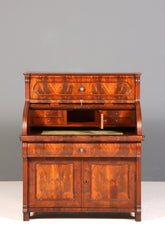 Beeindruckender Louis Philippe Sekretär Antik Rollladen Sekretär Nussbaum Schreibtisch Aufsatzsekretär