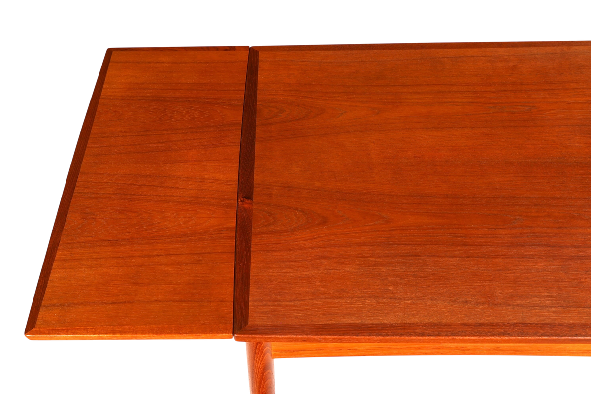 G329 Finish cm Traumhafter Mid Century Esstisch ausziehbarer Danish Design Teak Holz Küchentisch Esszimmer Tisch (Kopie)