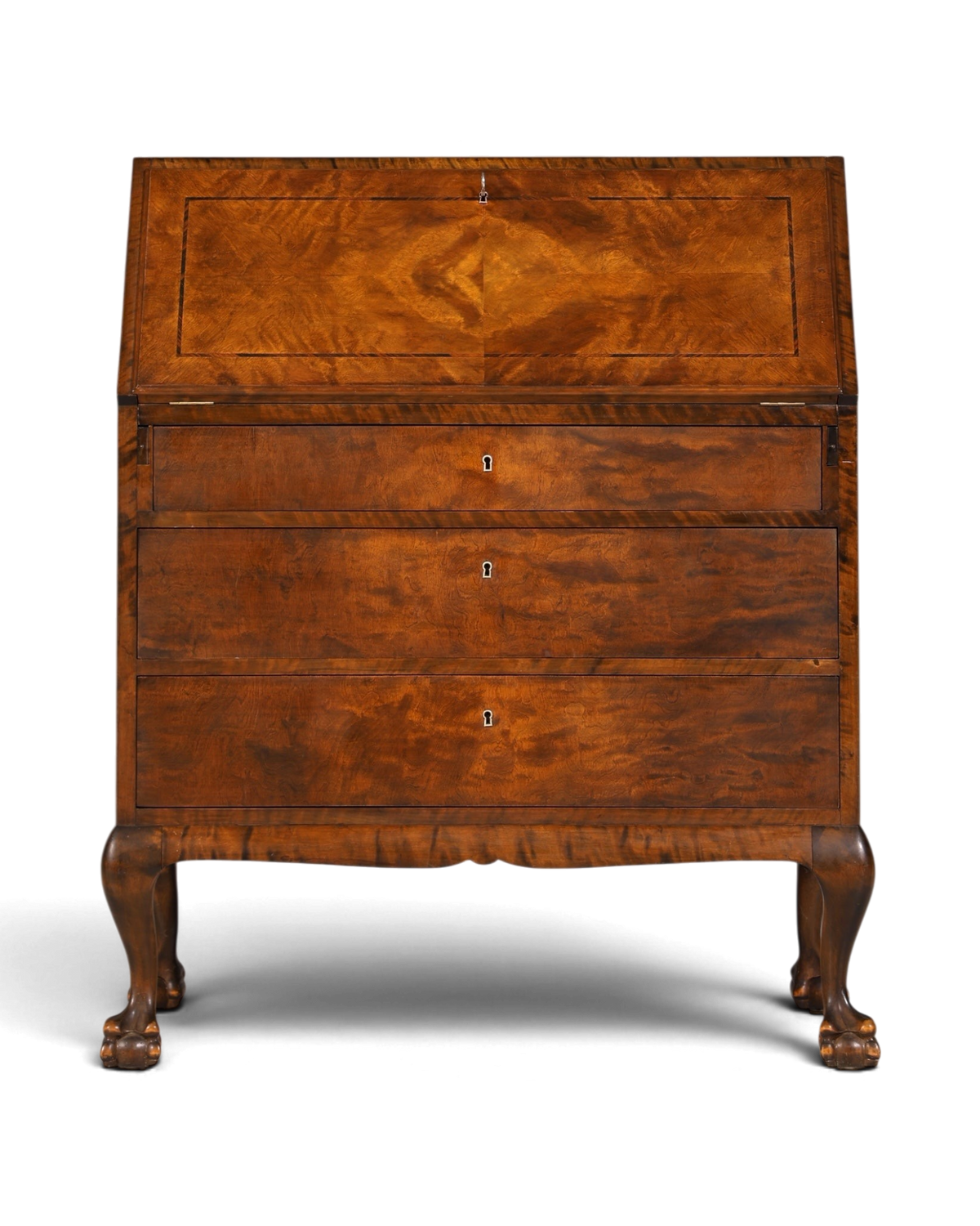 Wunderschöner Sekretär um 1930 Büro Kommode echt Holz Schreibtisch Bürokommode Office Secretary