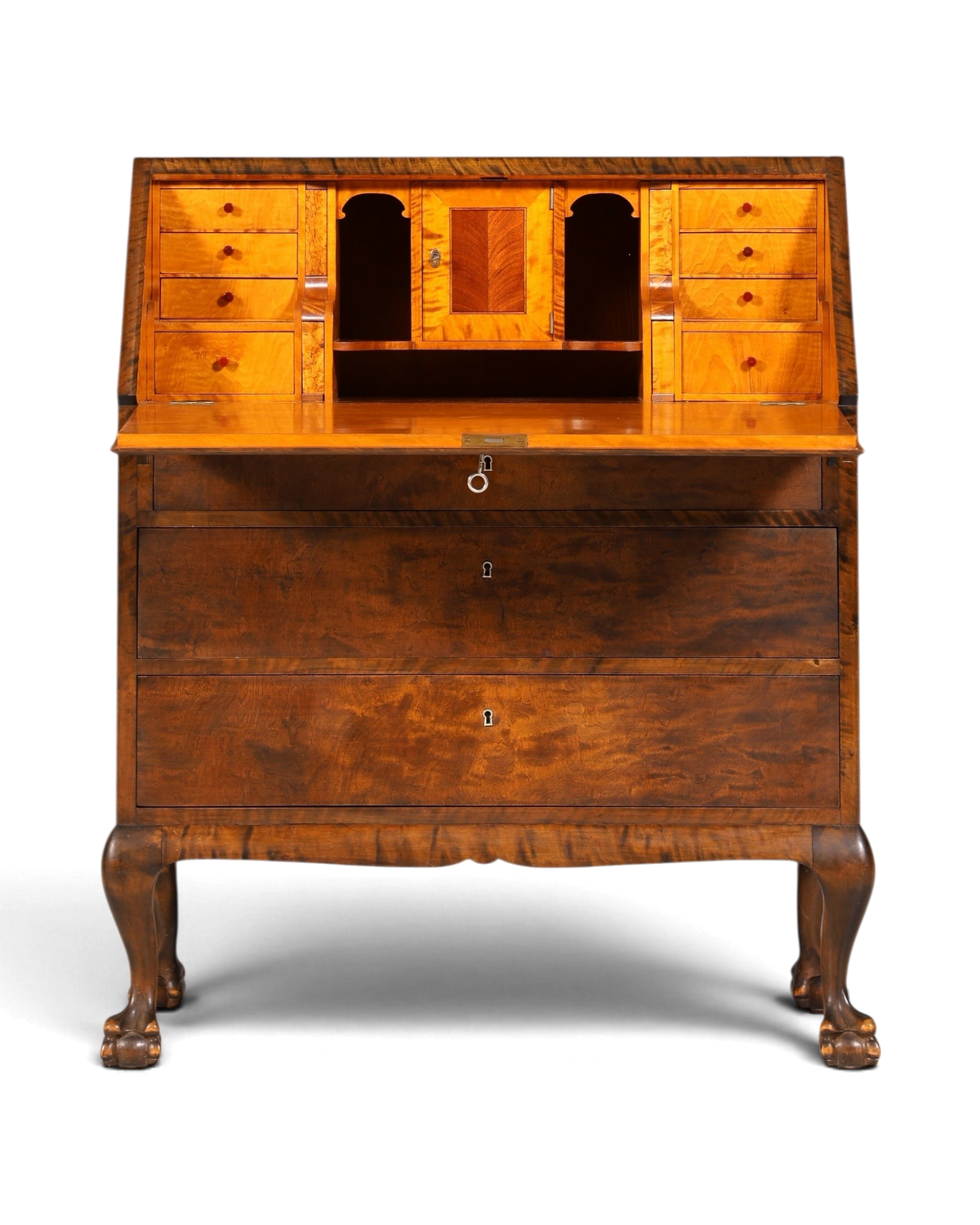 Wunderschöner Sekretär um 1930 Büro Kommode echt Holz Schreibtisch Bürokommode Office Secretary