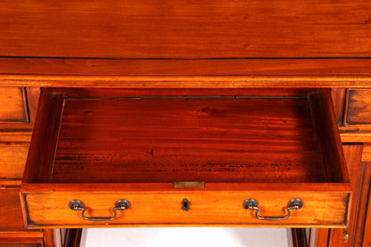 Prachtig Engels mahoniehouten bureau Kantoortafel Antiek kantoor bureau Partnerdesk Bureau