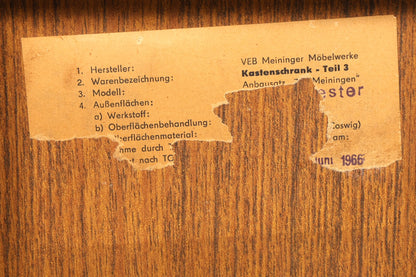 Wunderschöne Mid Century Kommode Vintage Nachttisch Retro 60s Flurkommode