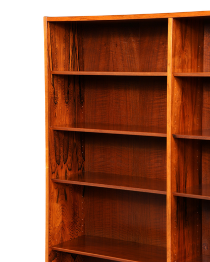 Hauptstadt Möblerei XXL Hundevad Mid Century Regal aus Palisander mit höhenverstellbaren Einlegeböden im Danish Design