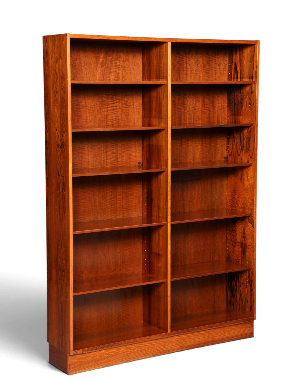 Hauptstadt Möblerei XXL Hundevad Mid Century Bücherregal aus Palisander mit höhenverstellbaren Einlegeböden