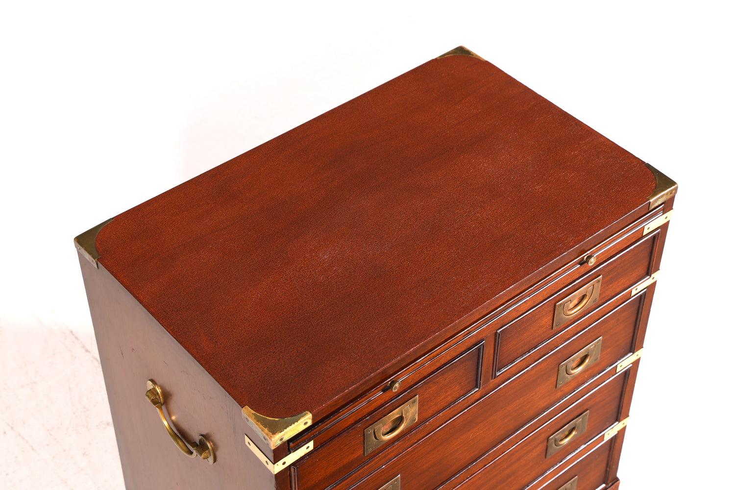 Wunderschöne Maritime Kommode Englisch Military Chest Schrank Schubladenkommode Wäschekommode Antik