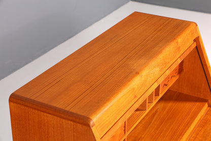 Edler Original Dyrlund Sekretär Mid Century Schreibtisch Danish Design Teak Holz Kommode Schreibkommode
