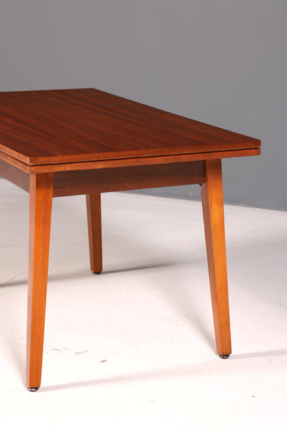 Wunderschöner Mid Century Küchentisch Vintage Tisch ausziehbar höhenverstellbar Esstisch 60s Holz
