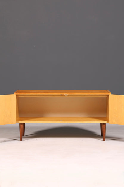 Prachtige originele Hellerau-kommode uit het midden van de twintigste eeuw, model 427, dressoir voor tv, vintage, echt hout