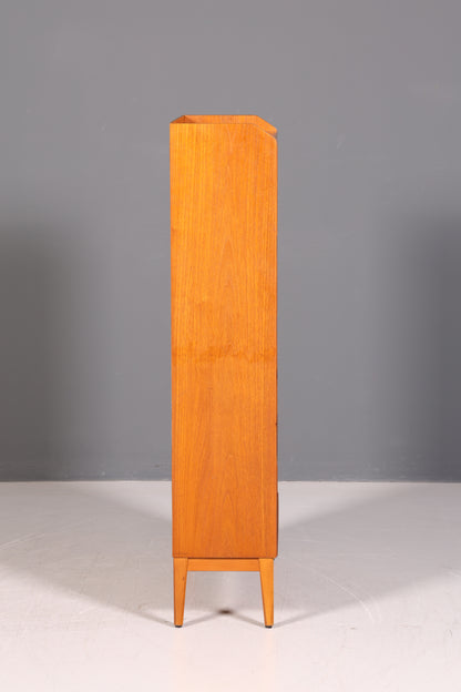 Schlichtes Mid Century Regal Vintage Bücherregal Schrank Buchablage 60s Bookshelf Designklassiker