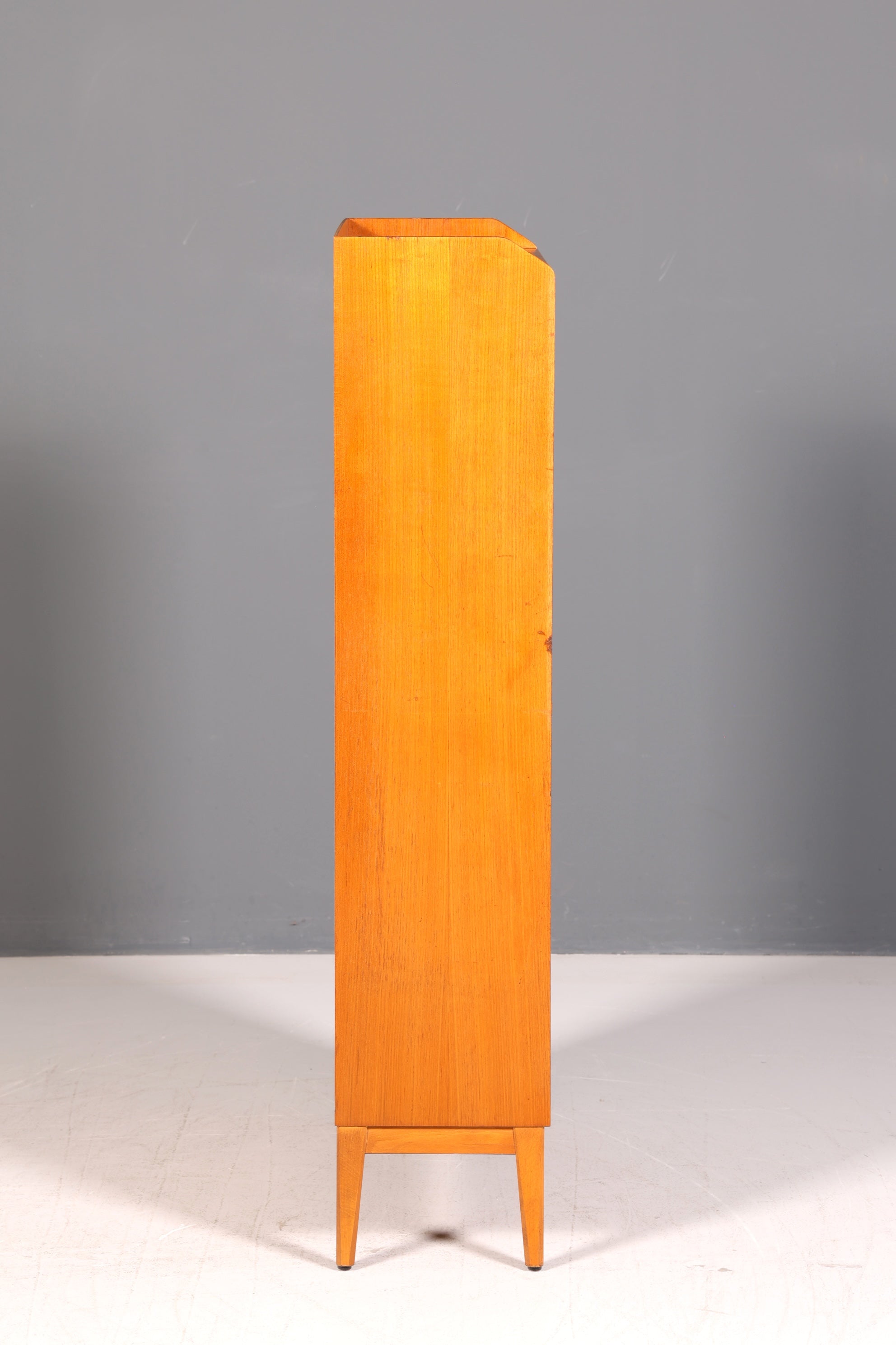 Edles Mid Century Regal Vintage Bücherregal Schrank Buchablage 60s Bookshelf Designer Holz Retro