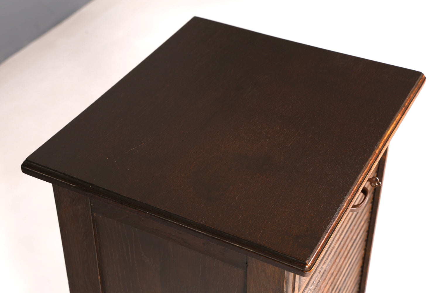 Schlichter Bauhaus Rollladenschrank Jalousieschrank Aktenschrank Art Deco Büroschrank Antik Vintage