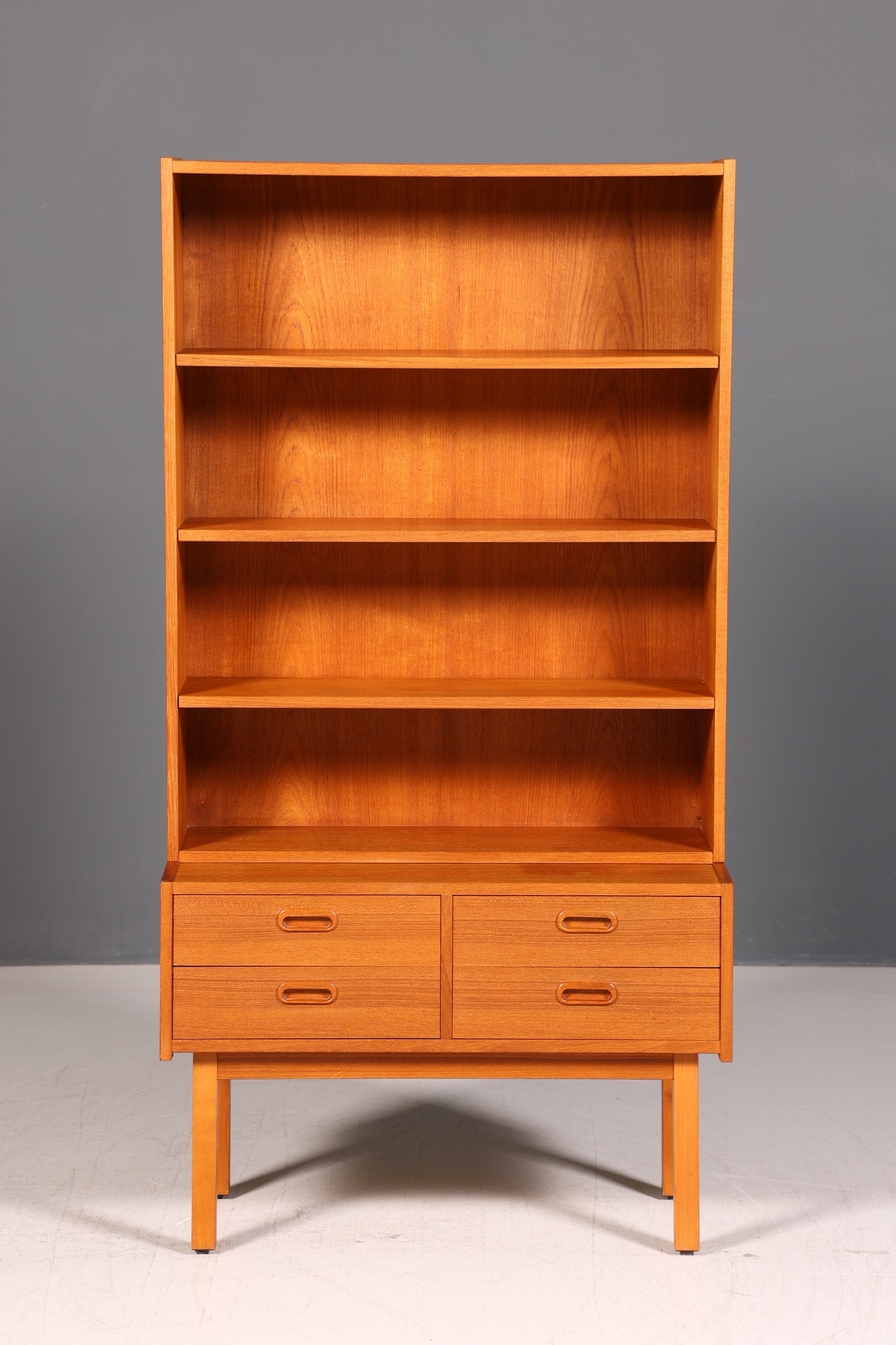 Wunderschönes Mid Century Regal Danish Design Bücherregal Schrank Vintage Retro 60er