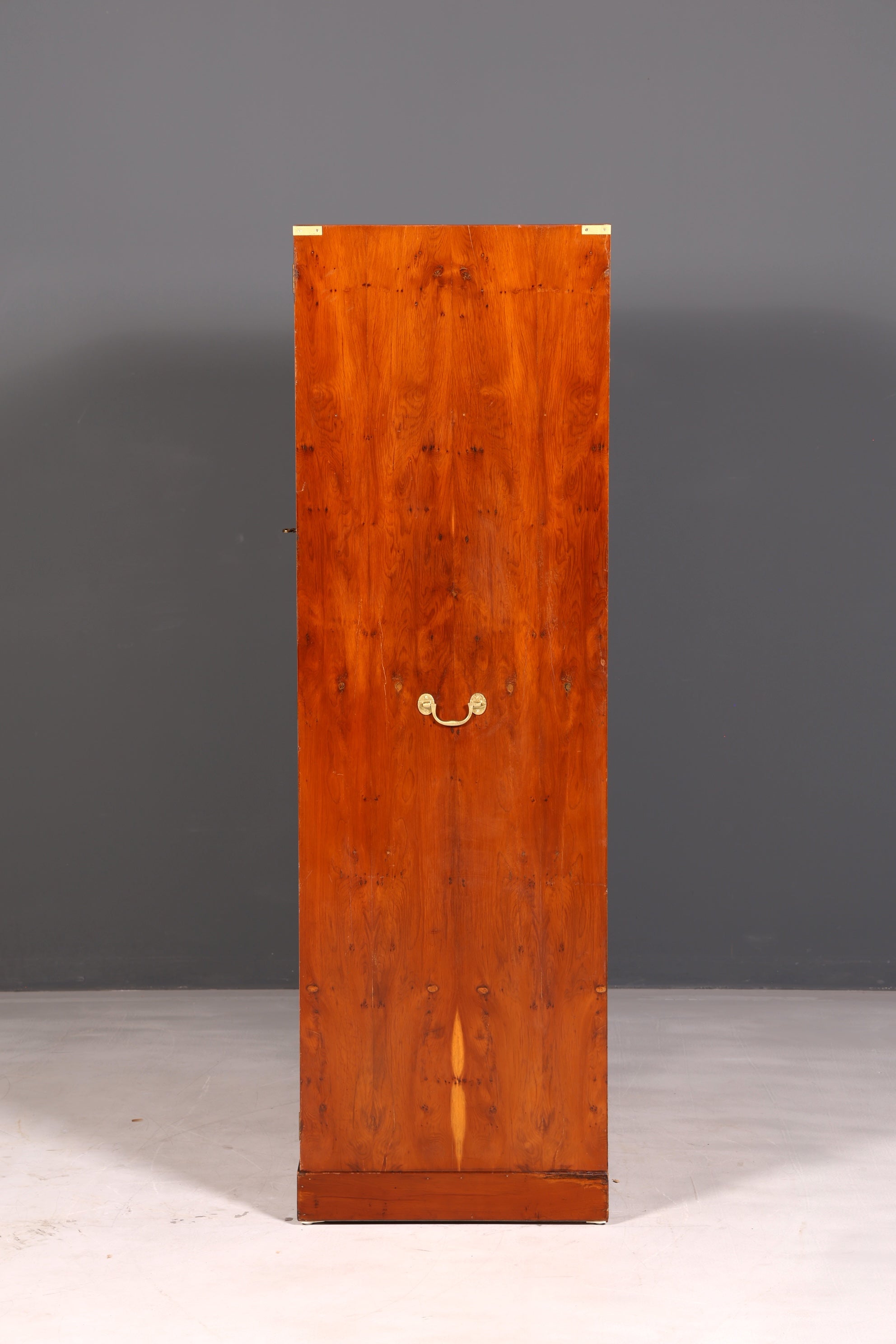 Prachtige maritieme kast, Military Chest, kledingkast, taxushout, vertiko, antiek, koloniaal, halkast