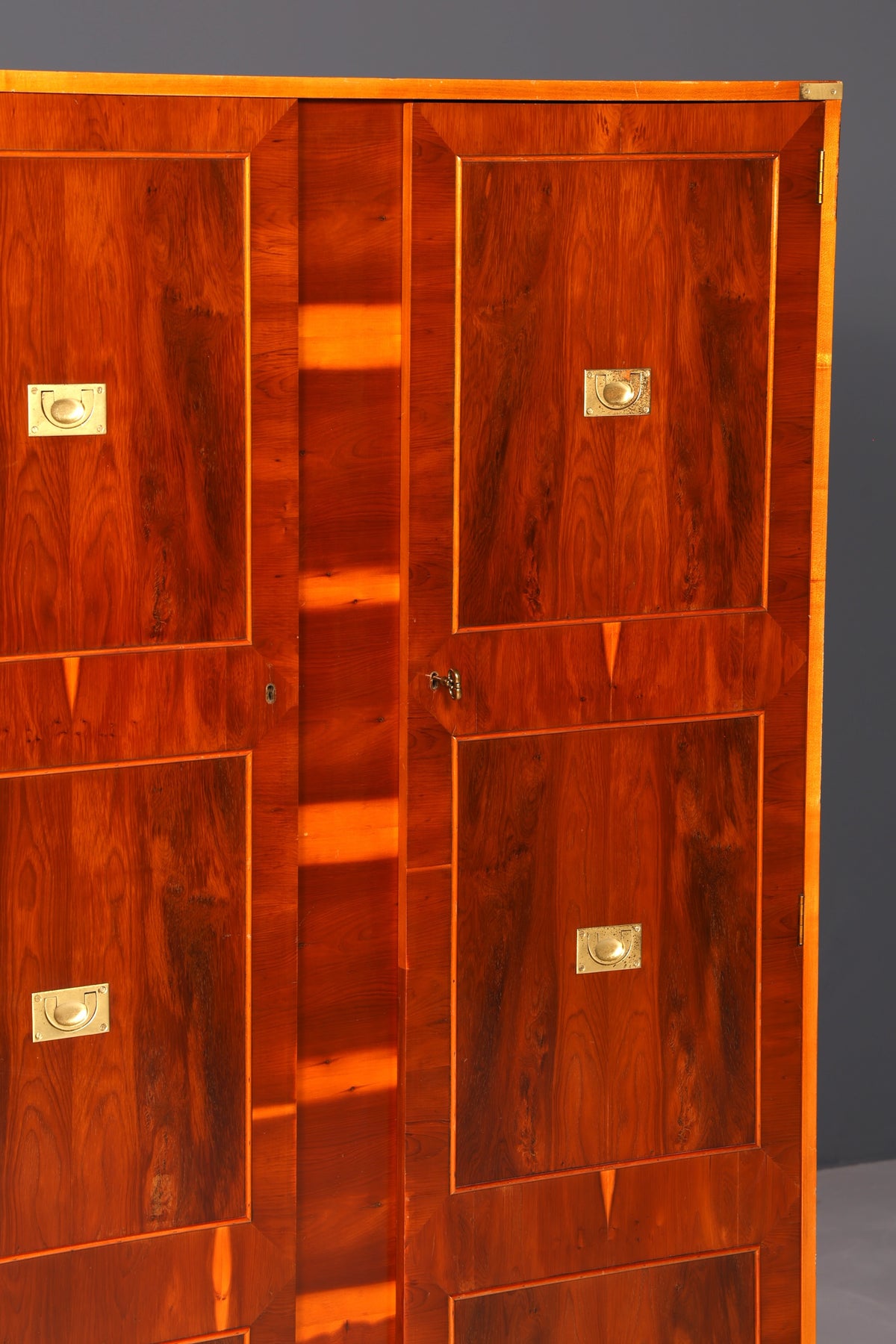 Prachtige maritieme kast, Military Chest, kledingkast, taxushout, vertiko, antiek, koloniaal, halkast