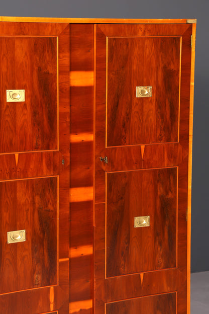 Prachtige maritieme kast, Military Chest, kledingkast, taxushout, vertiko, antiek, koloniaal, halkast