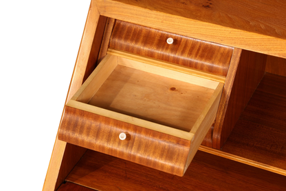 Wunderschöner Sekretär Chippendale Stil Antik um 1940 Büro Kommode Schreibkommode
