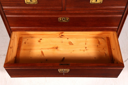 Edle Jugendstil Kommode Antik Massiv Echt Holz Sideboard Vintage Schubladen
