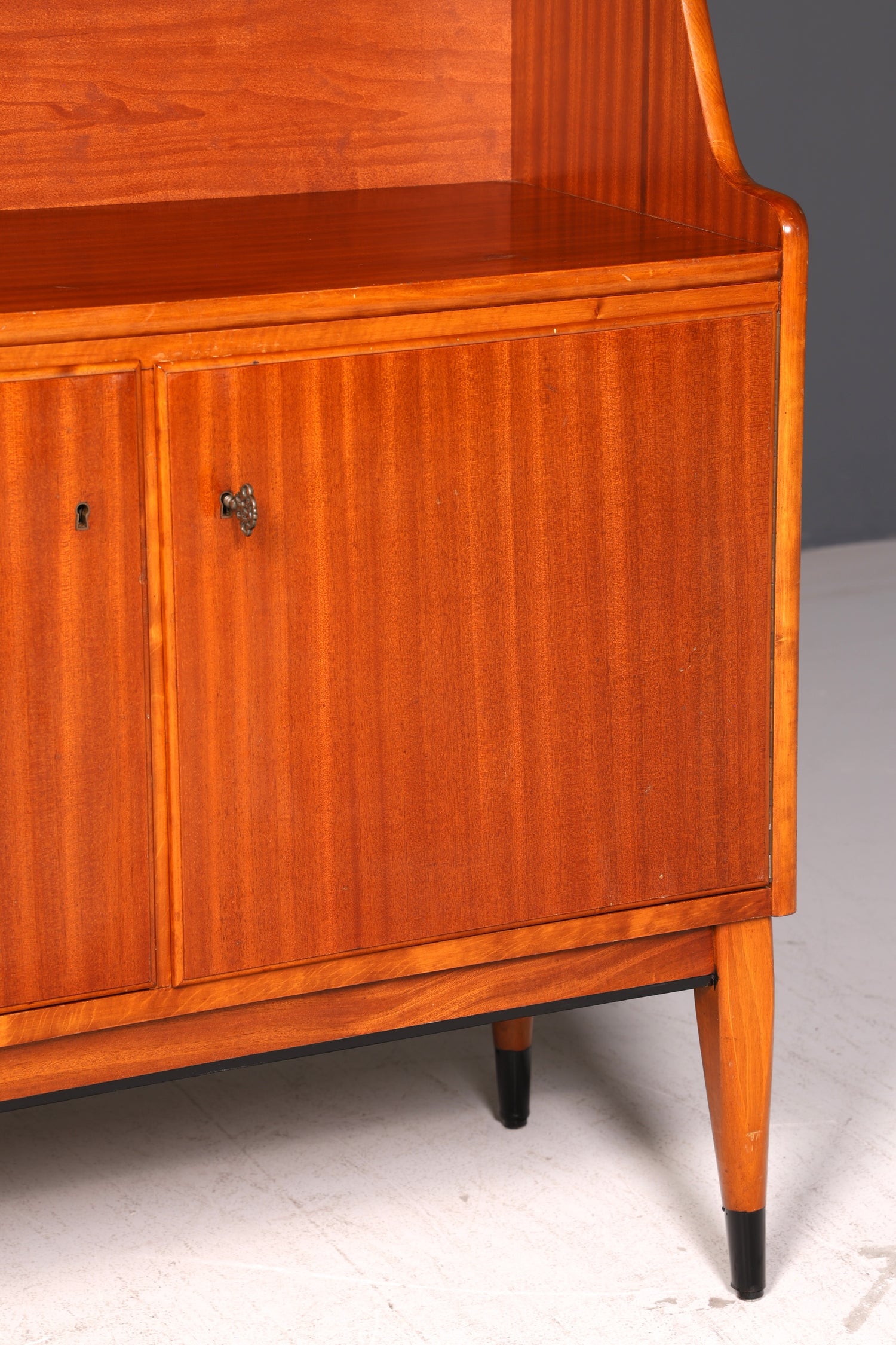 Wunderschöner Mid Century Highboard Regal Schrank Vintage Bücherregal Holz Retro 60er