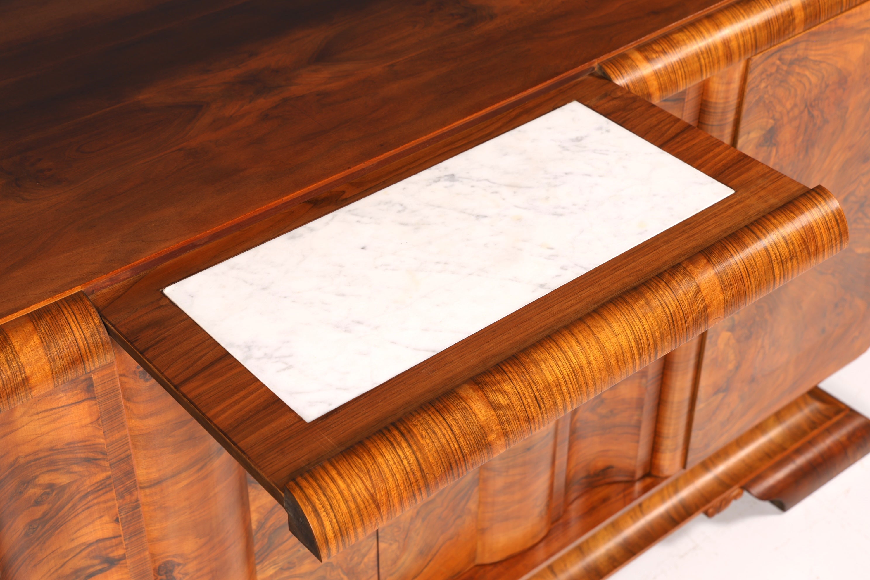 Wunderschönes Original Art Deco Sideboard Antik Schrank TV Kommode Buffet um 1930