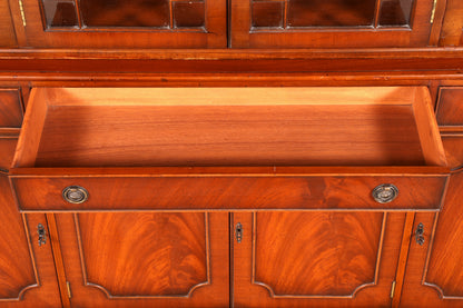 G372 Finish Wunderschöne Englische Vitrine Bibliothek Bücherschrank UK Buffet Schrank 60s Jahre (Kopie)