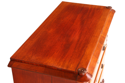 Stilvolle Biedermeier Kommode Louis Philippe Antik Schubladen Kommode Wäschekommode