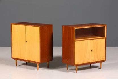 Wunderschöner Mid Century Schrank 60er Jahre Bücherregal Aktenschrank Wäscheschrank 1 von 2