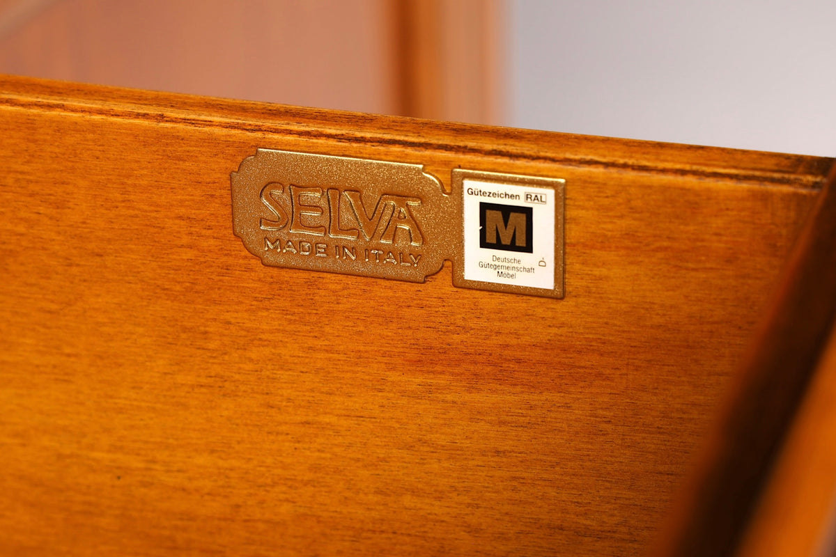 Beautiful original Selva sideboard, Villa Borghese, antique-style cabinet, chest of drawers, buffet, sideboard