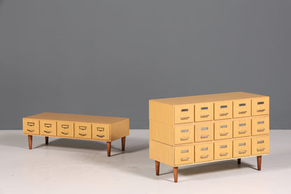 Wunderschöne Mid Century Kommode Vintage Bauhaus Apotheker Schrank Schubladenkommode