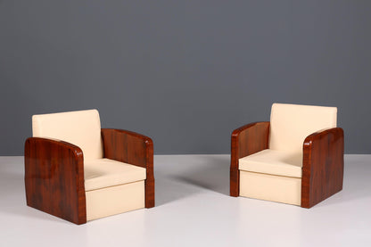 Wunderschöner Art Deco Design Sessel Clubsessel Armlehnsessel 1 von 2