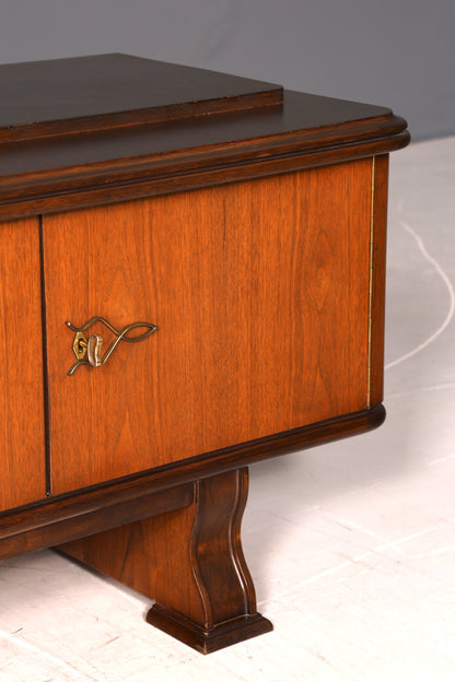 G393 Finish cm Mid Century Sideboard Vintage TV Kommode 60s Schrank Longboard Retro Lowboard (Kopie)