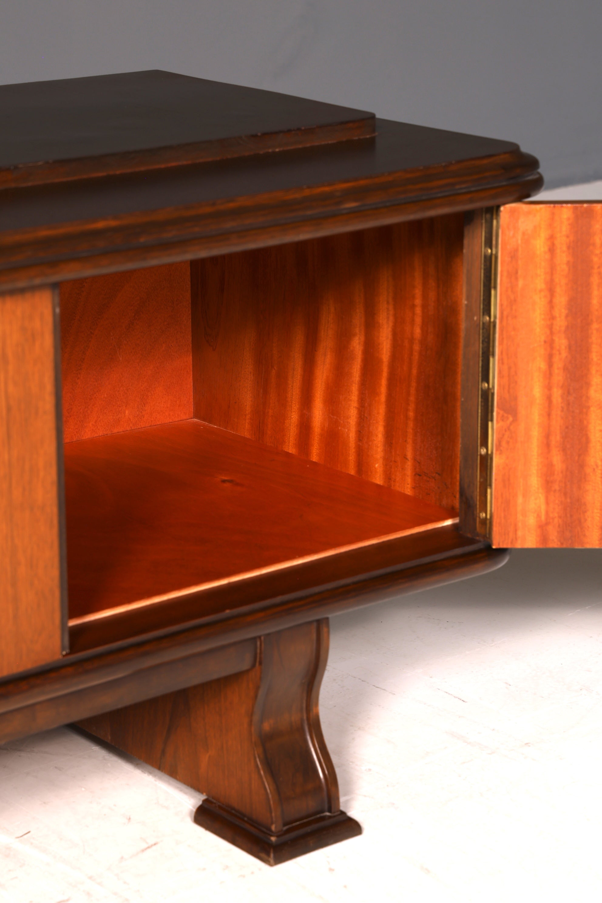 G393 Finish cm Mid Century Sideboard Vintage TV Kommode 60s Schrank Longboard Retro Lowboard (Kopie)