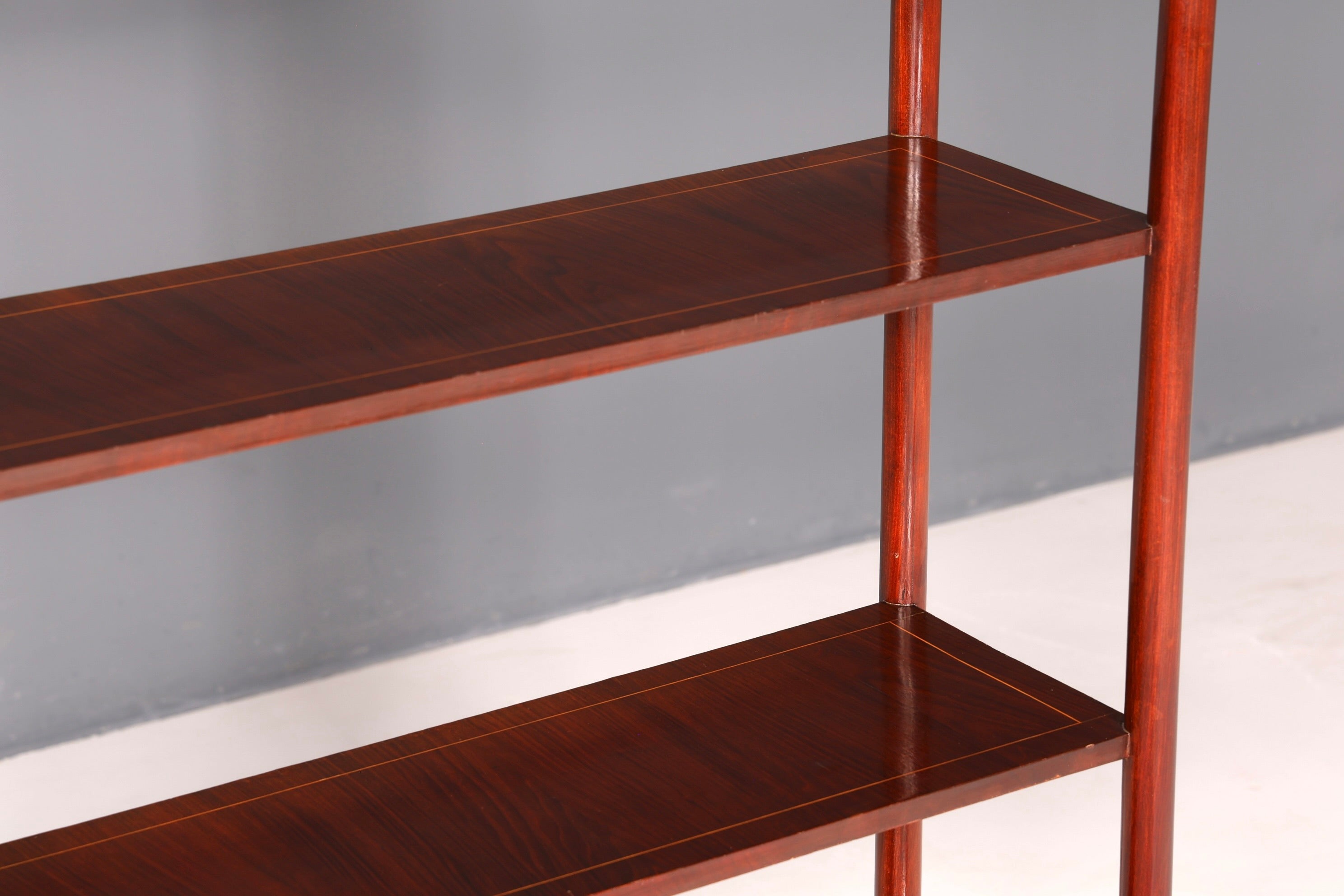 G398 Finish cm Stilvolle Gründerzeit Etagere Louis Philippe Regal um 1900 Bücherregal echt Holz Buchablage Bookshelf (Kopie)