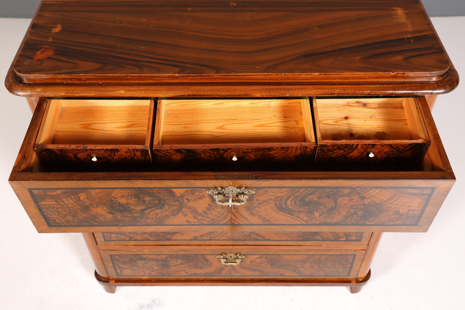 Wunderschöne Gründerzeit Kommode Jugendstil Antik Sideboard Schubladenkommode Wäschekommode