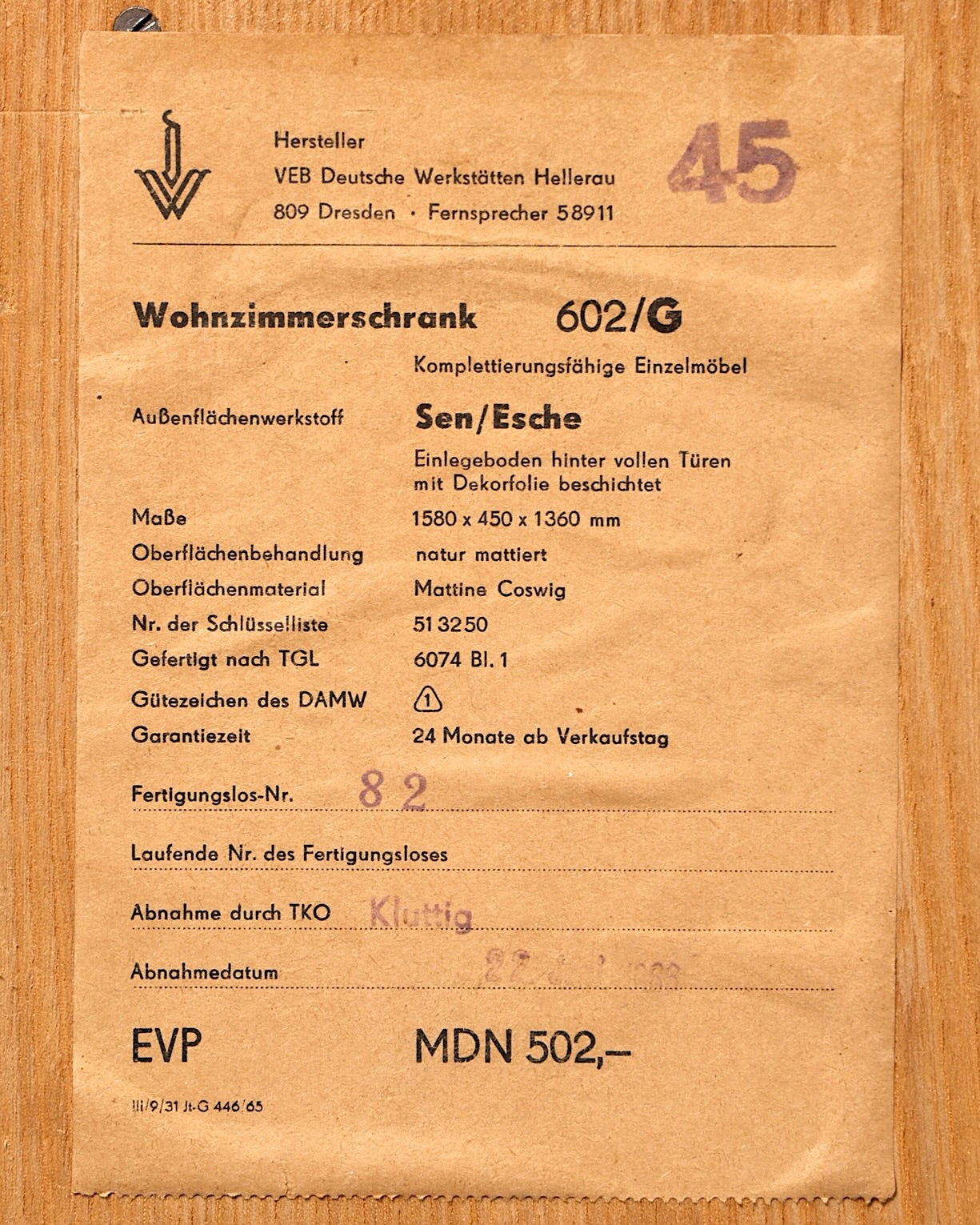 Prachtige originele Hellerau-vitrinekast uit het midden van de twintigste eeuw, Franz Ehrlich 602, ladekast en boekenkast