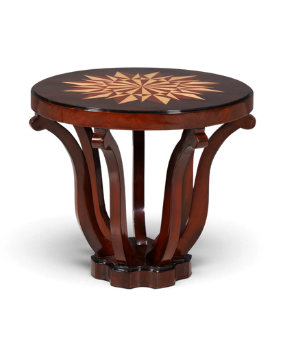 Wunderschöner Art Deco Stil Couchtisch Antik Stil Luxus Beistelltisch Wohnzimmer Ablagetisch