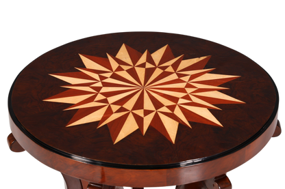 Wunderschöner Art Deco Stil Couchtisch Antik Stil Luxus Beistelltisch Wohnzimmer Ablagetisch