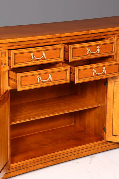 Stilvolles Original Selva Sideboard Villa Borghese Antik Stil Schrank Kommode Buffet Anrichte Massiv Made in Italy