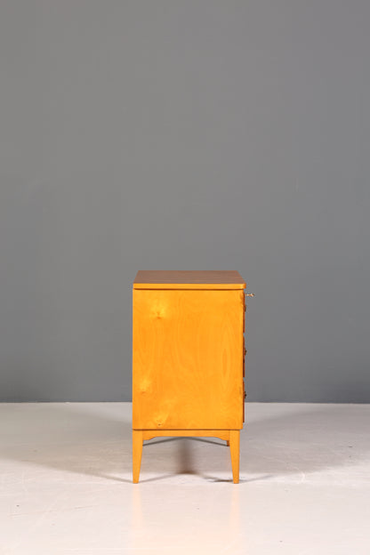 Wunderschöne Mid Century Kommode Vintage Birke Flur Kommode 60s Schubladenkommode