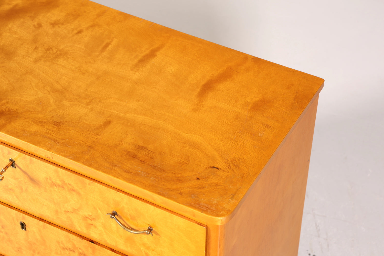 Wunderschöne Mid Century Kommode Vintage Birke Flur Kommode 60s Schubladenkommode