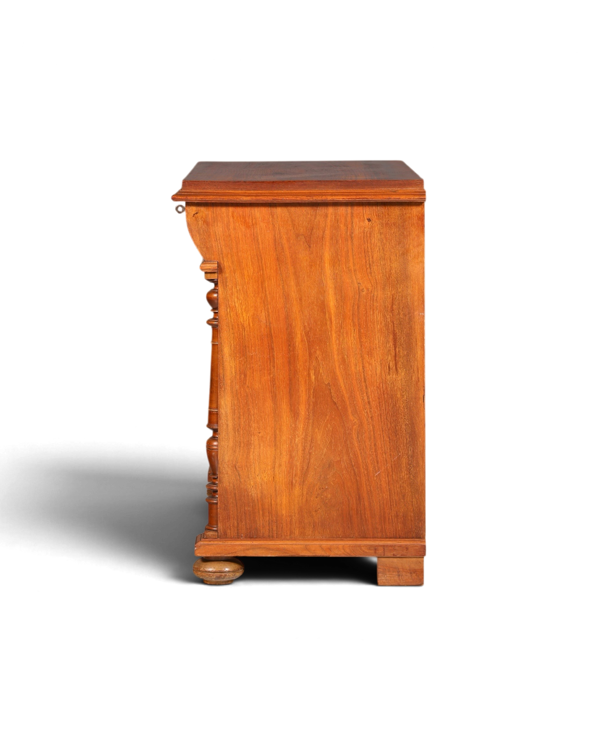 Stilvolles Gründerzeit Kommode Louis Philippe Schubladenkommode Nussbaum Sideboard um 1880