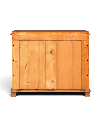Stilvolles Gründerzeit Kommode Louis Philippe Schubladenkommode Nussbaum Sideboard um 1880