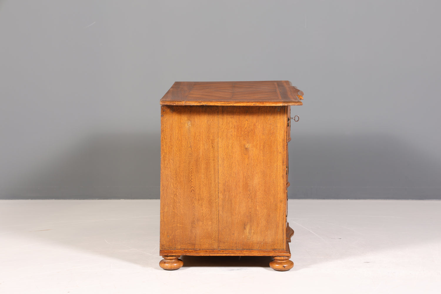 Edle Original Barock Kommode um 1800 Sideboard Antik massiv Holz Eiche Schubladenkommode