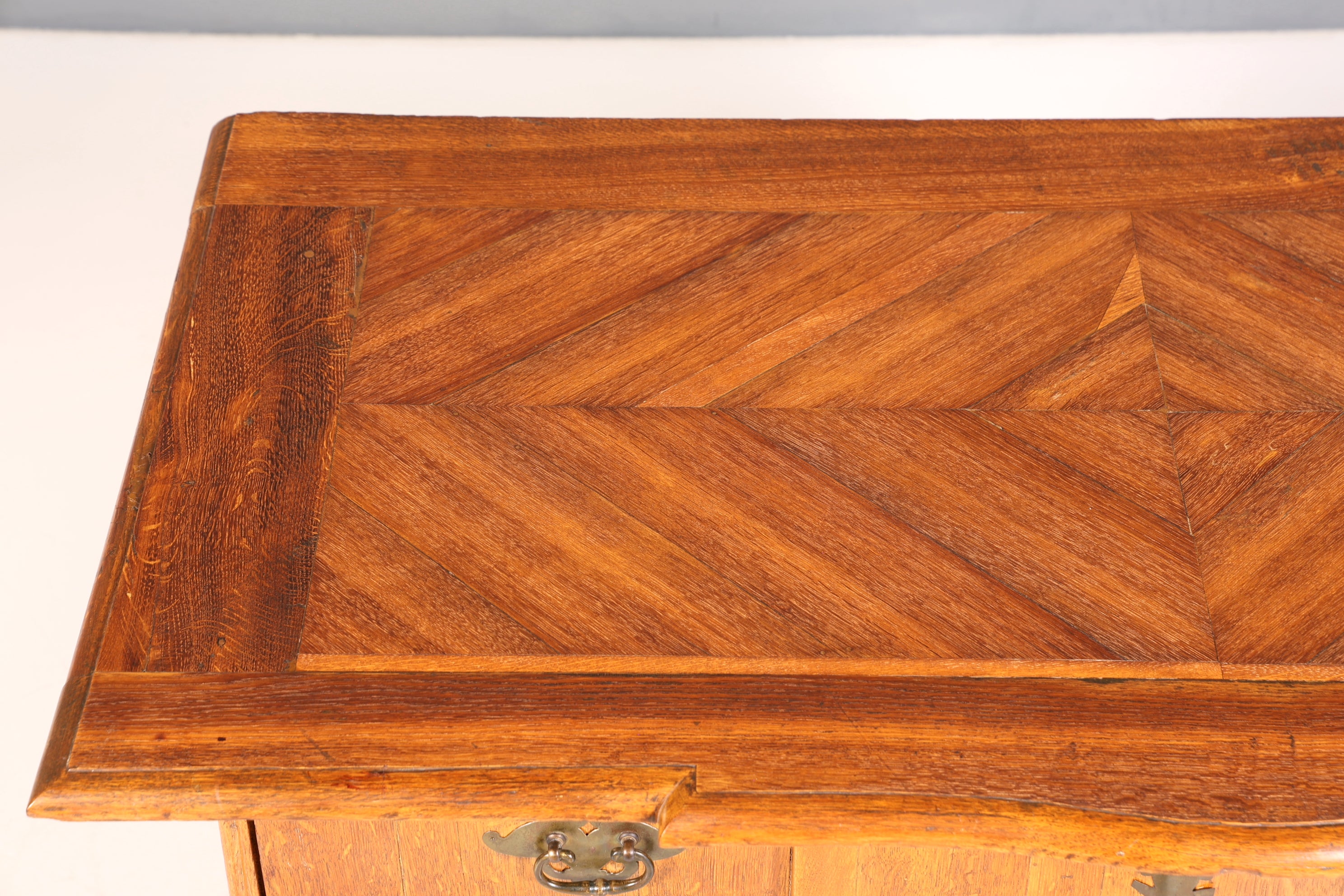 Edle Original Barock Kommode um 1800 Sideboard Antik massiv Holz Eiche Schubladenkommode