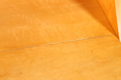 Schlichter Sekretär im Biedermeier Stil um 1930 echt Holz Schreibmöbel Kommode